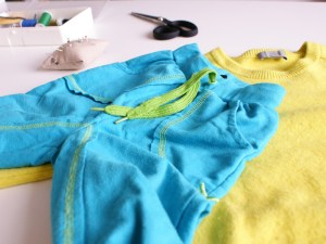 Upcycling-Hose aus Pullover