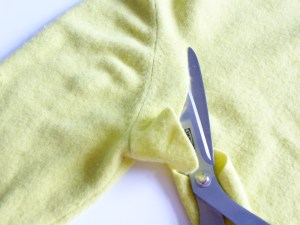 Upcycling-Hose aus Pullover