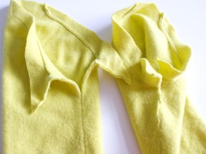 Upcycling-Hose aus Pullover