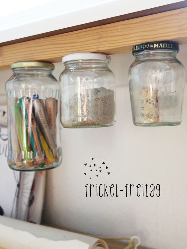 Aus Alt- mach Sammelglas  Upcycling am Frickel-Freitag  Babyccino Berlin