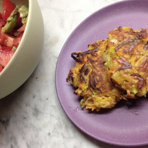 Kartoffel-Lauch-Puffer