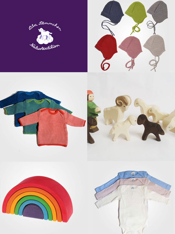 Green Shops: Lila Lämmchen