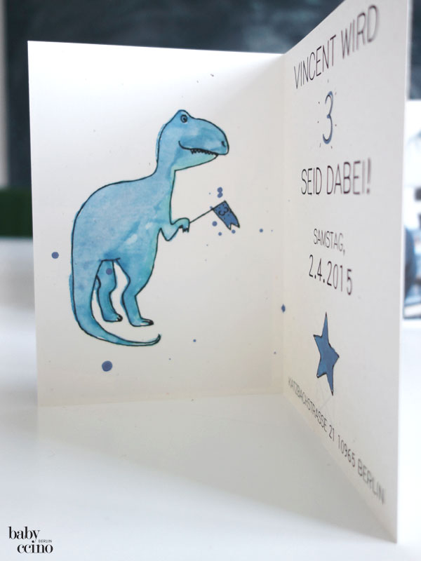 Dino-Einladungskarten-Recyclingpapier-2