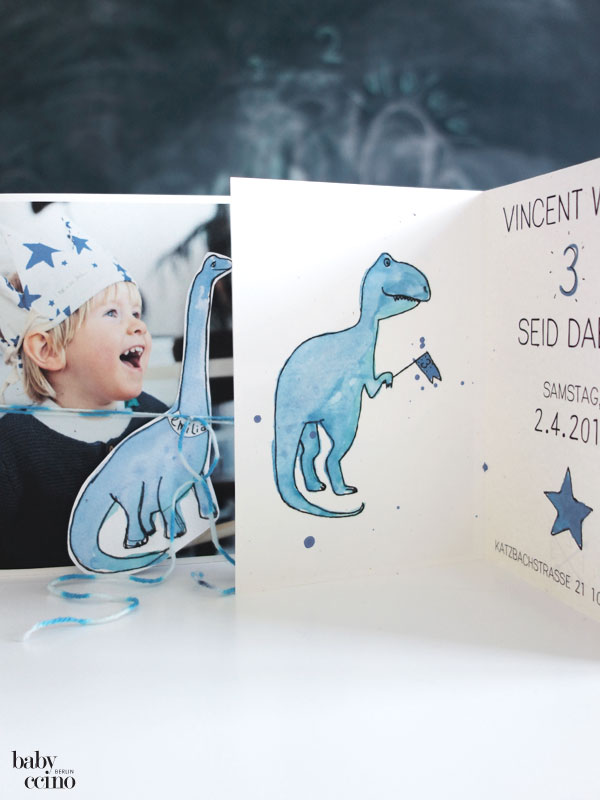 Dino-Einladungskarten-Recyclingpapier-3