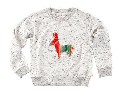 Sweatpulli-Eselstickerei