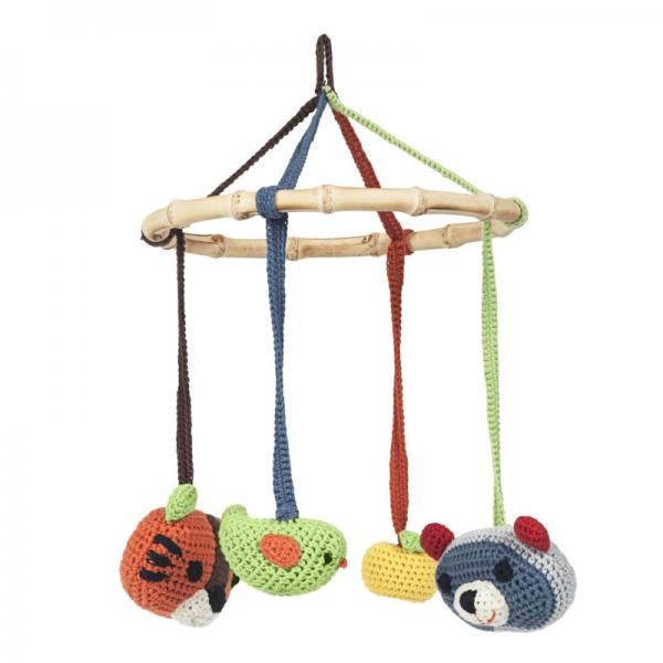 MOBILE TIGER UND WASCHBÄR TAMMY